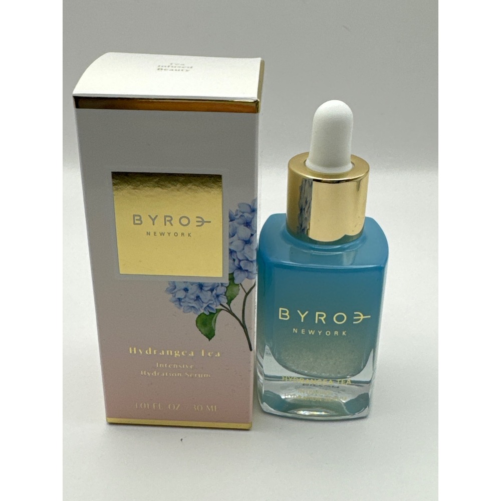 BYROE New York Hydrangea Tea Intensive‎ Hydration Serum 101 FL OZ 30 ML BNIB